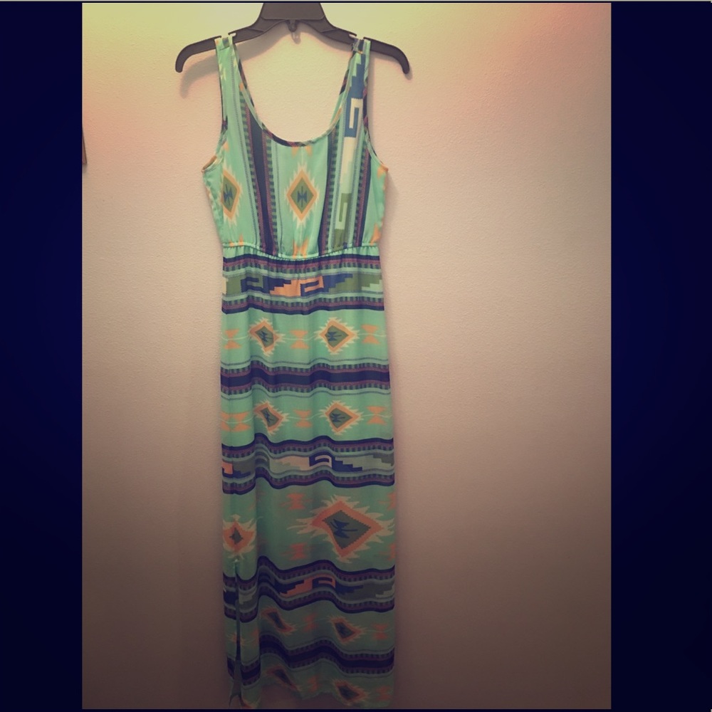 Gianni Bini Maxi Tank Dress, slit on both sides